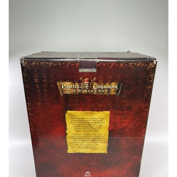 Pirates of the Caribbean Disney at Worlds End Store Lamp Home - Picture 7 of 11